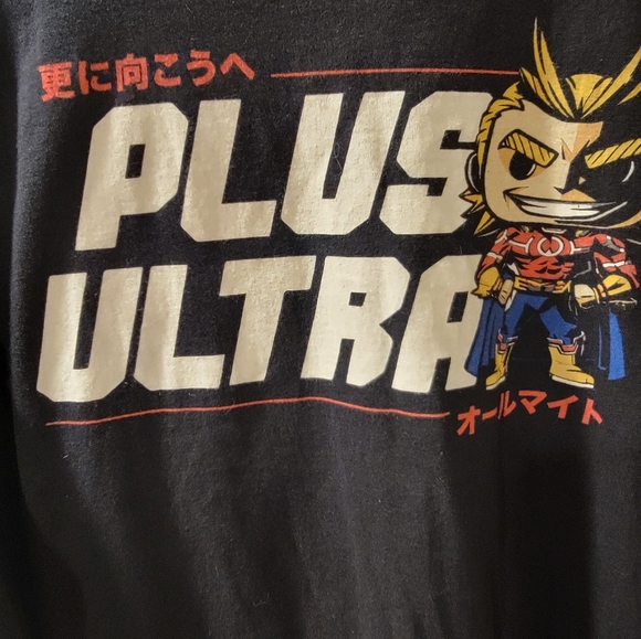 My Hero Academia Tees Plus Ultra T-Shirt, size XL - Picture 2 of 5